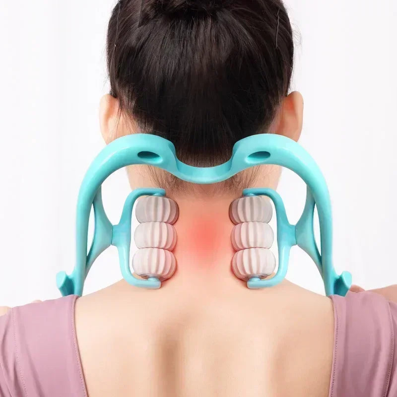 Massager for Neck Shoulder Trigger Point Plastic Pressure