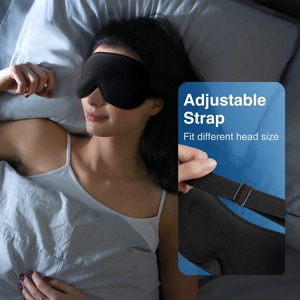 3D Eye Mask Blocking Lights Sleeping Mask Pressure Relief