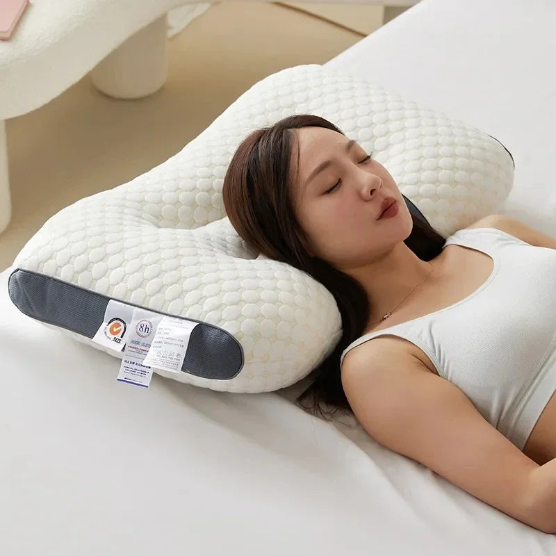 Contour Pillow Meets Sleeping Posture Requirements Fits Body
