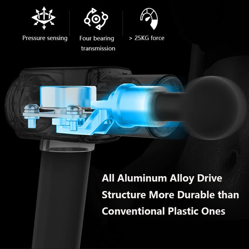 Professional Aluminum Massage Gun