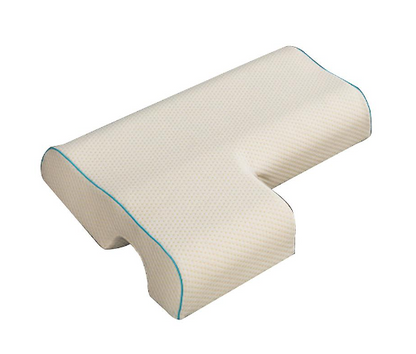 Couples Arched Arm Rest Memory Foam Pillow